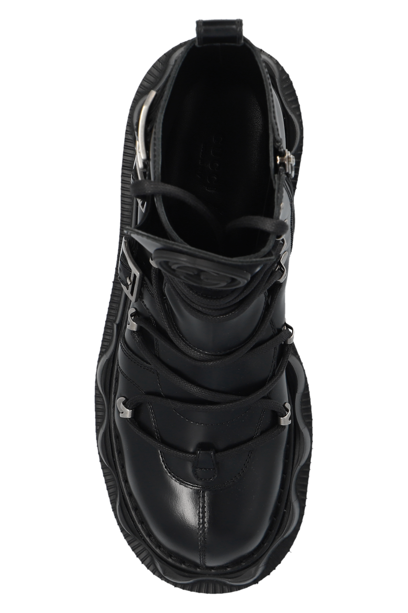 Gucci Platform boots in leather | Women's | Vitkac